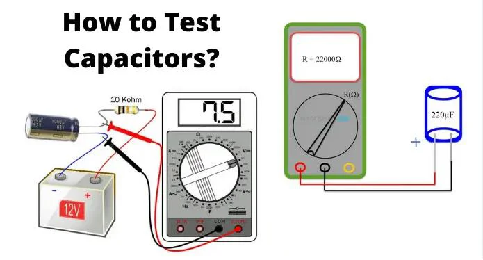 how to test a lcap4kf db link capacitor